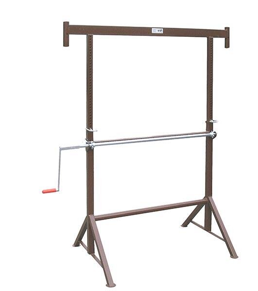 MÜBA Kurbelgerüstbock 19580 lackiert, 1,20 m breit, höhenverstellbar 1,20-1,95 m, 1600 kg Tragkraft