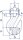 CARTEC® Verkürzungshaken(Gabelkopf), GK8, 7/8 mm C90