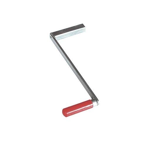 MÜBA Kurbel für Kurbelgerüstbock 19541 verzinkt, Stahl, 24 mm Innendurchmesser