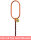 McBULL® 1-Strang-Kettengehänge, GK10, PAS-Kette, 6 mm, 1 Meter, Typ2K25 HPX16SLTyp2K25