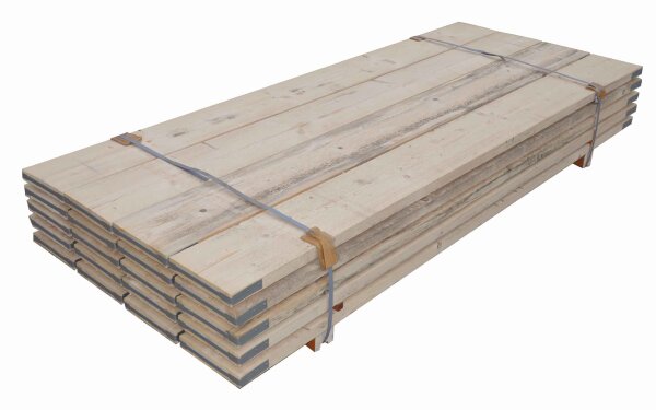 MÜBA Gerüstbohle 12947, 20 Stück, 2,40 m x 0,24 m x 40 mm, DIN EN 338-C16