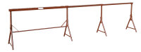 MÜBA Putzgerüstbock Typ I, Breitenverstellbar von 1,50 - 4,20 m, Höhenverstellbar von 0,55 - 0,90 m, lackiert
