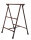 MÜBA Profi-Handwerkerbock, Tragfähigkeit 700kg, Oberer Holm 90cm hoch & 80cm breit, Mittlerer Holm 51cm hoch & 52cm breit, lackiert