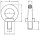 CARTEC® Ringschraube (variabel), GK8, M8, 200 kg (90°)/800 kg (0°) RSHV08