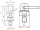 CARTEC® Anschlagwirbel (drehbar), GK10, M64x96, 28000 kg (90°)/32500 kg (0°) ASWHX286496
