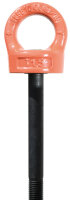 CARTEC® Ringschraube ohne Imbusschlüssel (drehbar), GK10, M10x73,5, 400 kg (90°)/1000 kg (0°) RSHVX10735
