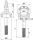 CARTEC® Ringschraube ohne Imbusschlüssel (drehbar), GK10, M16x76,5, 1500 kg (90°)/4000 kg (0°) RSHVX16765