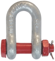 McBULL® Schäkel, hochfest, gerade, Mutter/Splint, 7/16, 1,5 t SH15S