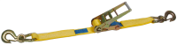 McBULL® Zurrgurt, 2-teilig, 75 mm, 12 m, 5000/10000 daN, Druckratsche/Triangelhaken B2751200TR10