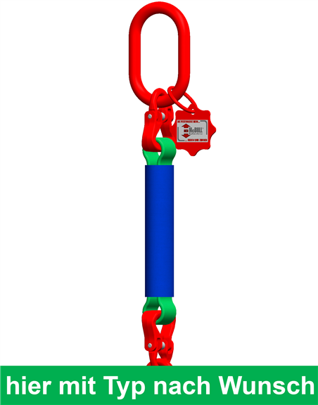 McBULL® 1-Strang-Rundschlingengehänge, 1 Meter  FS115-403