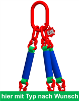 McBULL® 3-Strang-Rundschlingengehänge, 1 Meter,...