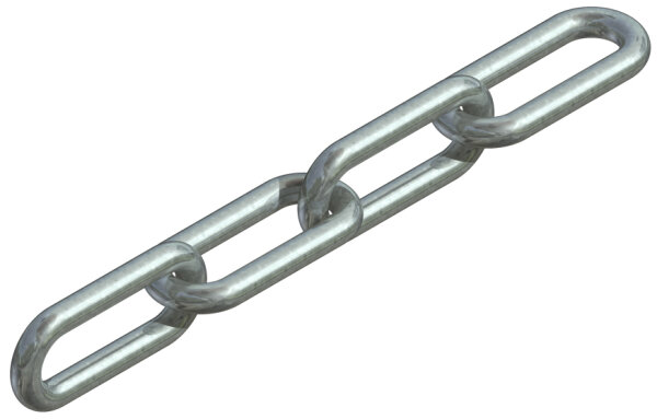 Handkette für Hebezeuge, galv. verz., 5x25 mm HAND525GV