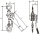 McBULL® Ratschenzug, 0,75 t, Hub 1,5 m (Standard) LRZ75015SL