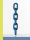McBULL® Forst-Vierkantkette, GK10, blau, 10 mm VKFX10