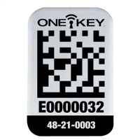 MILWAUKEE AIDTSM QR-Code Sticker Metall 100 Stück...