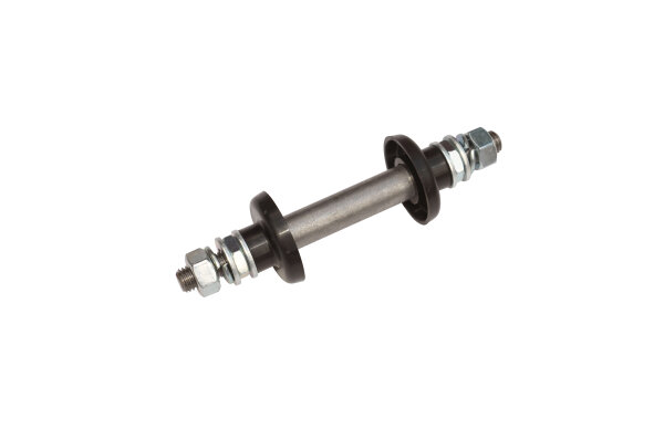 MÜBA Fagro Achse 72603 für Kugellagerrad Ø 400x100 mm, Stahl