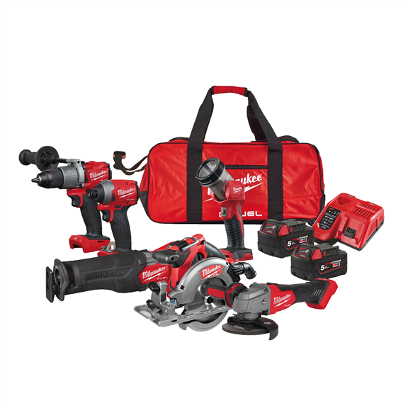 MILWAUKEE M18 Set M18 FPP6K2-502B  I 16,76kg 4933479422