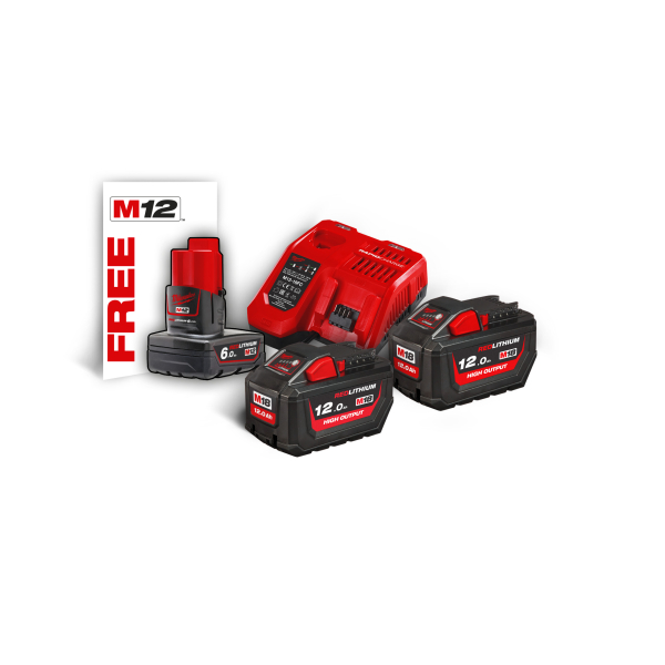 MILWAUKEE 18V Starterset M18HNRG-122 I 4,65kg 4933464261