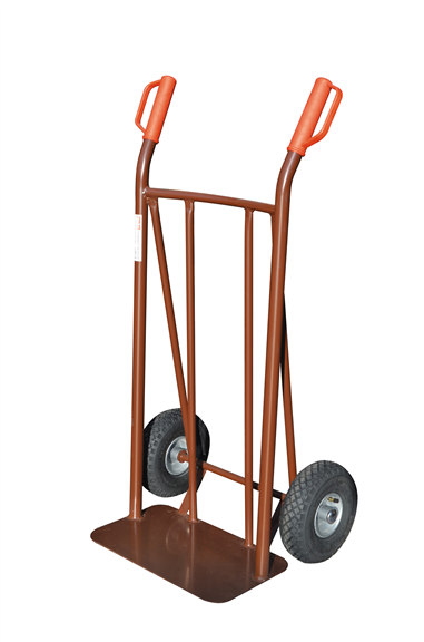 MÜBA Transportkarre Typ Allround 72760 mit Rollenlagerrad Ø 260 x 85 mm, 500 kg Tragfähigkeit, 1,20 m Höhe