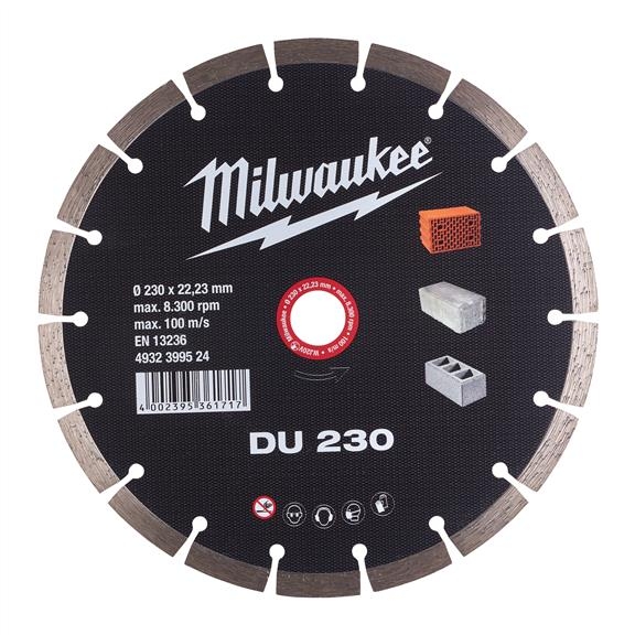 MILWAUKEE Universal Diamanttrennscheibe DU 230 mm I 0,6kg 4932399524