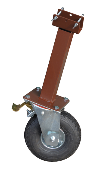 MÜBA Stützrad mit Bremse für Schwerlast-Sackkarre