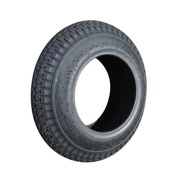 MÜBA Reifen 72880 Gummi, Ø 400 x 100 mm