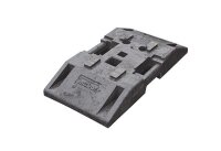 MÜBA TL-Fußplatte 19650 Kunststoff schwarz,...