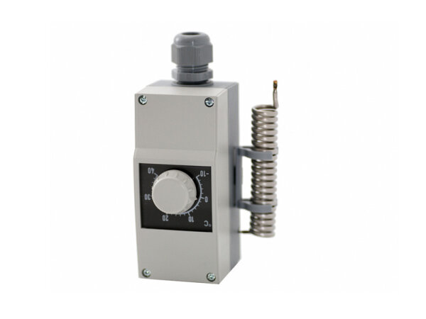 HEYLO Hochtemperatur-Thermostat 0 bis+ 120°C 10 m Kabel, Stecker, IP 54 I 1240102