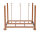 MÜBA Fußplattenpalette 19651 lackiert, für 21 TL-Fußplatten, 1,21 x 0,63 x 0,90 m