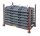 MÜBA Fußplattenpalette 19651 lackiert, für 21 TL-Fußplatten, 1,21 x 0,63 x 0,90 m