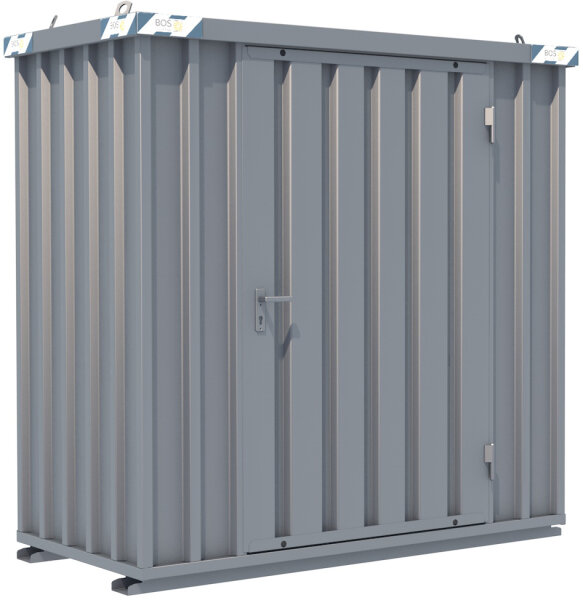 BOS SchnellbauContainer SC3000+ 2-12m² 1-2 flügelige Türen Lagercontainer Materialcontainer