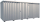 BOS SchnellbauContainer 5X2m, 1-flügelige Tür(1150x1890mm) auf der 5m Seite  I SC3000+5x2-LE