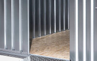 BOS ContainerCombination stirnseitig gekoppelt SCC2100+ I SCC2400+ 12-24m² 2 flügelige Türen  Lagercontainer Materialcontainer