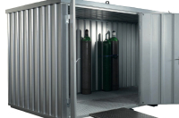 BOS SicherheitsGasLager 1x2 m (montiert) I SGL+1x2