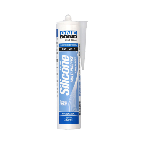 ONEBOND 280ml  Mehrzwecksilikon Transparent 63642597424