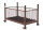 MÜBA Gitterboxpalette 15300 lackiert, 130x70x70 cm, 1500 kg Tragfähigkeit