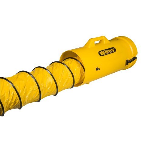 WILMS SK-25 Kanister mit flexiblem Luftschlauch 7,6 m, 200 mm Ø für AV 1600 I 8001605