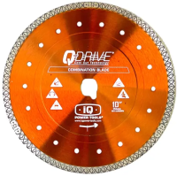 IQ POWERTOOLS 254mm Q-Drive-Sägeblatt, orange I...