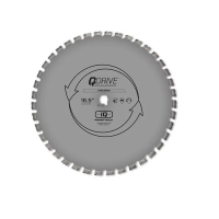 IQ POWERTOOLS 420mm segmentiertes Q-Drive Sägeblatt...