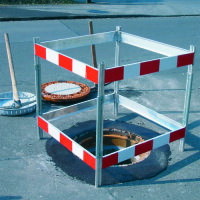 MÜBA Schachtschutzgitter 19990 Aluminium, Länge...