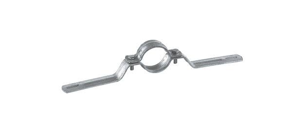 MÜBA Rohrschelle R2 19950 verzinkt, für Rohrpfosten Ø 60 mm, 350 mm