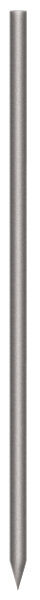 MÜBA Schnurnagel mit geschmiedeter Spitze aus Ø16 mm Rundstahl, Länge 0,80 m, roh