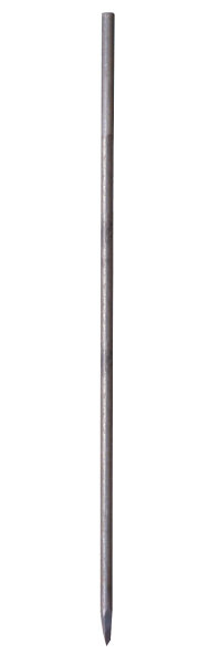 MÜBA Schnurnagel mit geschmiedeter Spitze aus Ø16 mm Rundstahl, Länge 1,00 m, roh, jedoch verpackt zu 500 Stück auf Palette
