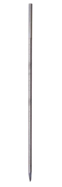 MÜBA Schnurnagel mit geschmiedeter Spitze aus Ø18 mm Rundstahl, Länge 0,80 m, roh, jedoch verpackt zu 500 Stück auf Palette