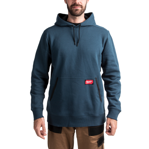 MILWAUKEE leichter Arbeits-Kapuzen-Pullover blau WHMWBLU-XXL I 0,729kg 4932493130