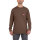 MILWAUKEE Arbeits-Langarm-Shirt braun mit UV-Schutz WTLSBR-M I 0,3kg 4932493059