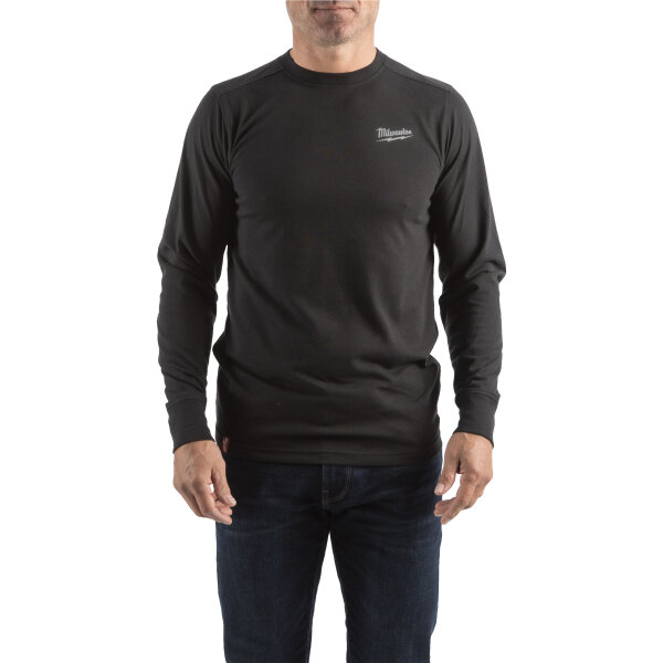 MILWAUKEE Hybrid-Langarm-Shirt schwarz HTLSBL-L I 0,3kg 4932492985