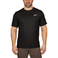 MILWAUKEE Funktions-T-Shirt schwarz mit UV-Schutz...