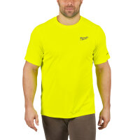 MILWAUKEE Funktions-T-Shirt gelb mit UV-Schutz WWSSYL-L I...
