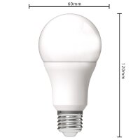 Shada LED SMD Leuchtmittel 620106 A60 Opal, E27, Warmweiß 2700 K, 13 W, 1521 lm